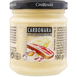 Соус Casa Rinaldi Carbonara с оливковым маслом 190 г (565257)