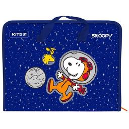 Папка-портфель Kite Peanuts Snoopy на молнии A4 (SN21-202)