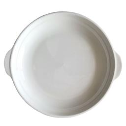 Тарелка S&T с ушками, 22,9 см, белый (503579)