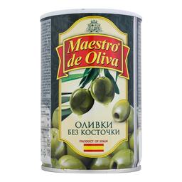 Оливки Maestro De Oliva зеленые без косточки 420 г (865895)