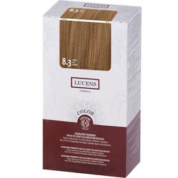 Фарба для волосся Lucens Color, відтінок 8.3 (пшеничний), 145 мл (110420)