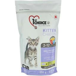 Сухой корм для котят 1st Choice Kitten Healthy Start, с курицей, 350 г