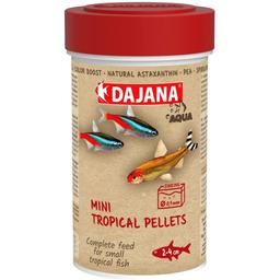 Корм Dajana Mini Tropical Pellets для мальков и мелких рыб в пелетах 150 г