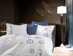 Комплект постельного белья Dantela Vita Cinar сатин с вышивкой евро (svt-2000022294799)