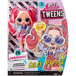 Игровой набор с куклой L.O.L. Surprise Tweens S3 Хлоя Пеппер (584056)