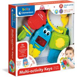 Игрушка-погремушка Baby Clementoni Multi-activity Keys (17460)