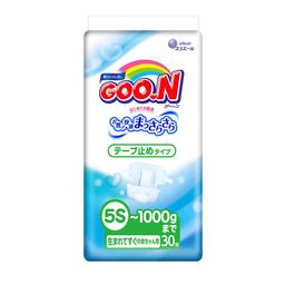 Подгузники для маловесных новорожденных Goo.N Сollection 2018, 0 (до 1 кг), 30 шт.