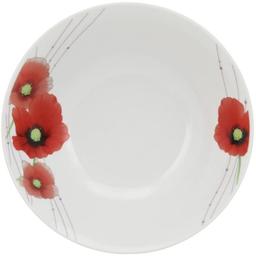 Тарелка суповая Limited Edition Poppy 18 см белая (9030S)