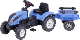 Детский трактор на педалях с прицепом Falk 2050C Landini, синий (2050C)