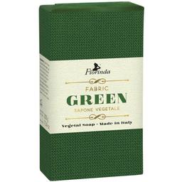 Мыло натуральное Florinda Итальянские ткани, зеленое, 200 г