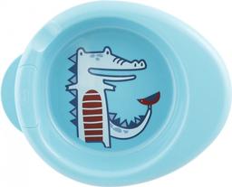 Термоустойчивая тарелка Chicco Warmy Plate, голубой (16000.20)