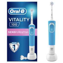 Электрическая зубная щетка Oral-B Vitality Sens Clean D100, синий
