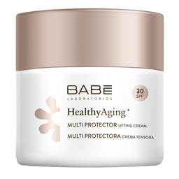 Мультизахисний денний ліфтинг крем Babe Laboratorios Healthy Aging з DMAE та SPF 30, 50 мл (8436571630797)