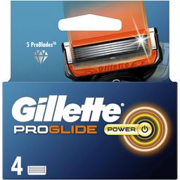 Змінні картриджі для гоління Gillette Fusion ProGlide Power, 4 шт.