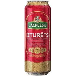 Пиво Lacplesis Izturets, світле, 5,6%, з/б, 0,568 л (705083)
