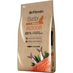 Сухой корм Fitmin Purity Indoor Salmon для взрослых кошек обитающих в помещении 1.5 кг