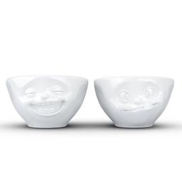 Набор из двух пиал Смех и Вкуснятина Tassen Laughing & Tasty, 2 предмета, 100 мл, фарфор (TASS12501/TF)
