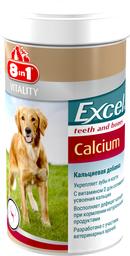 Кальций для собак 8in1 Excel Calcium, 220 г, 470 шт. (660474 /109433)