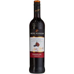 Вино Michel Schneider Dornfelder Lieblich, червоне, напівсолодке, 11%, 0,75 л