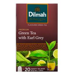 Чай зелений Dilmah Бергамот, у пакетиках, 20 шт. (879527)