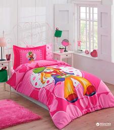 Детское постельное белье Halley Princess, подростковое, ранфорс, розовый, 3 предмета (2000008479967)