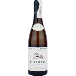 Вино Domaine Christian Moreau Chablis AOC, біле, сухе, 0,375 л