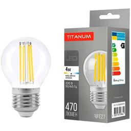 LED лампа Titanum Filament G45 4W E27 4100K (TLFG4504274)