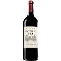 Вино Château de Pez Saint-Estephe 2016 AOC, червоне, сухе, 0.75 л