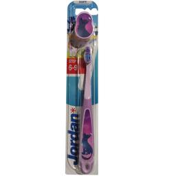 Дитяча зубна щітка Jordan Step 3, 6 - 9 років, м'яка, фіолетовий