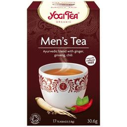 Чай трав'яний Yogi Tea Men's органічний 30.6 г (17 шт. х 1.8 г)