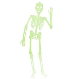 Декор Yes! Fun Halloween Скелет світиться у темряві, 90 см (974353)