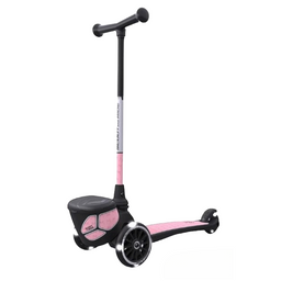 Самокат Scoot and Ride серії Highwaykick-2 Lifestyle, з колесами, що світяться, рожевий (SR-210201-ROSE)