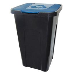 Контейнер для мусора Keeeper, 50 л, черный синим (905667)