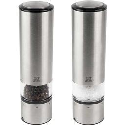 Набор электрических мельниц для соли и перца Peugeot Elis Sense, 14 см, серый (2/27162)