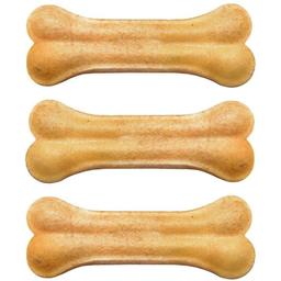 Лакомства для собак 4Dog Пресованная кость, 8,5 см, 3 шт.