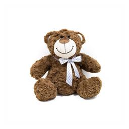 Мягкая игрушка Grand Медведь с бантом, коричневый, 27 см (2502GMT)