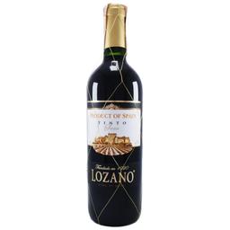 Вино Lozano Vino de Mesa, червоне, сухе, 11%, 0,75 л