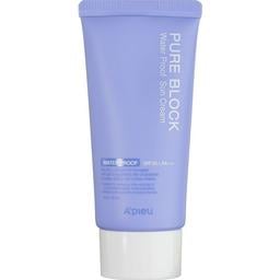 Сонцезахисний водостійкий крем для обличчя A'pieu Pure Block Water Proof Daily Sun Cream SPF50+/ PA +++, 50 мл