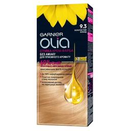 Краска для волос Garnier Olia, тон 9.3 (золотистый блонд), 112 мл (C6266800)