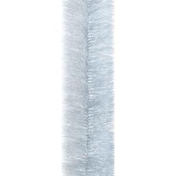 Мішура Novogod'ko 10 см 3 м срібло з білими кінчиками (980333)
