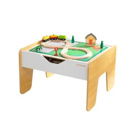 Игровой стол KidKraft с доской для конструкторов, деревянный (10039)