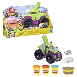 Набор для творчества Hasbro Play-Doh Монстр-трак, с пластилином (F1322)