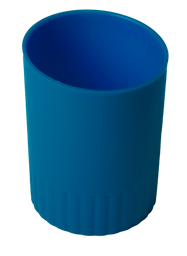 Стакан для канцелярського приладдя Buromax Jobmax, синій (BM.6351-02)