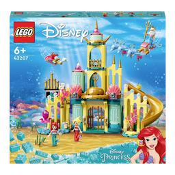 Конструктор LEGO Disney Princess Подводный дворец Ариэль, 498 деталей (43207)