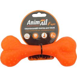 Іграшка для собак AnimAll Fun AGrizZzly Кістка помаранчева 15 см