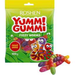 Цукерки Roshen Yummi Gummi Fizzy Worms 100 г (764593)