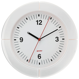 Часы настенные Guzzini Home, 37х37х4,9 см, белый (28950011)