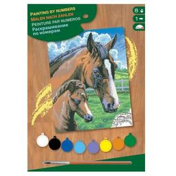 Набір для творчості Sequin Art Малюнок за номерами Junior Кінь та лоша (SA0030)