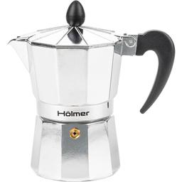 Кофеварка гейзерная Holmer, 150 мл, серебристая (CF-0150-AL)
