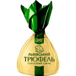 Цукерки Світоч Львівський трюфель зі смаком горіха вагові 2 кг